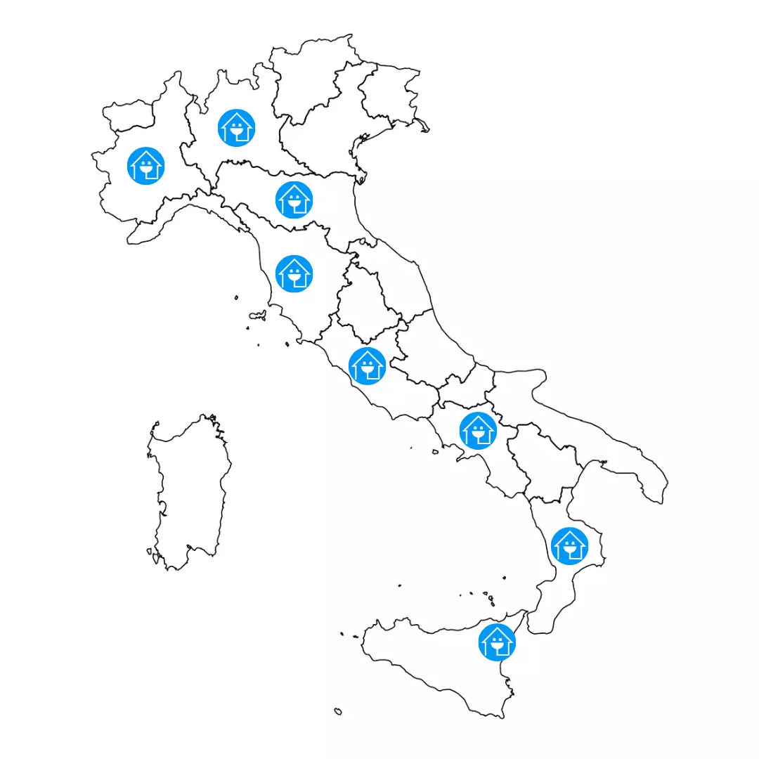 Cartina Italia Dove Installiamo